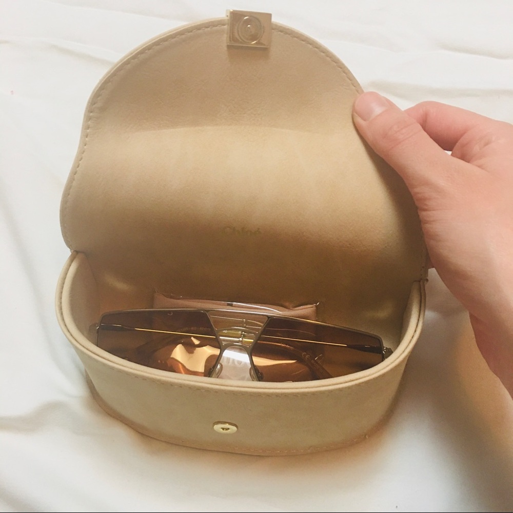 Chloe Negative Space Oversize Aviators - Picture 5 of 11